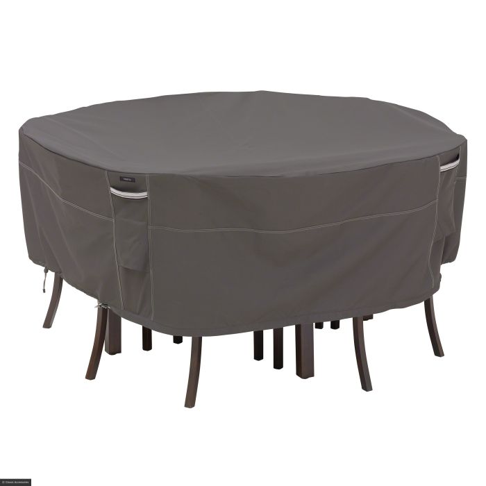 Ravenna Round Patio Table Chair Set, Patio Dining Set Cover