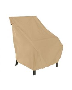 Terrazzo Patio Chair Cover - All Weather Protection Outdoor Furniture Cover - High Back