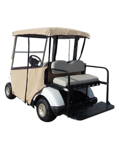 Doorworks 3-Sided Golf Buggy Enclosure Cover Straight-back (Custom-Fit)