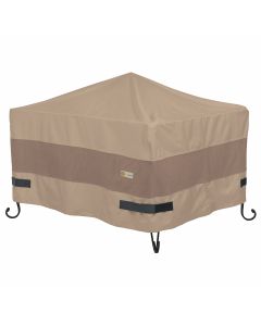 Duck Covers Elegant 50 Inch Square Fire Pit Cover